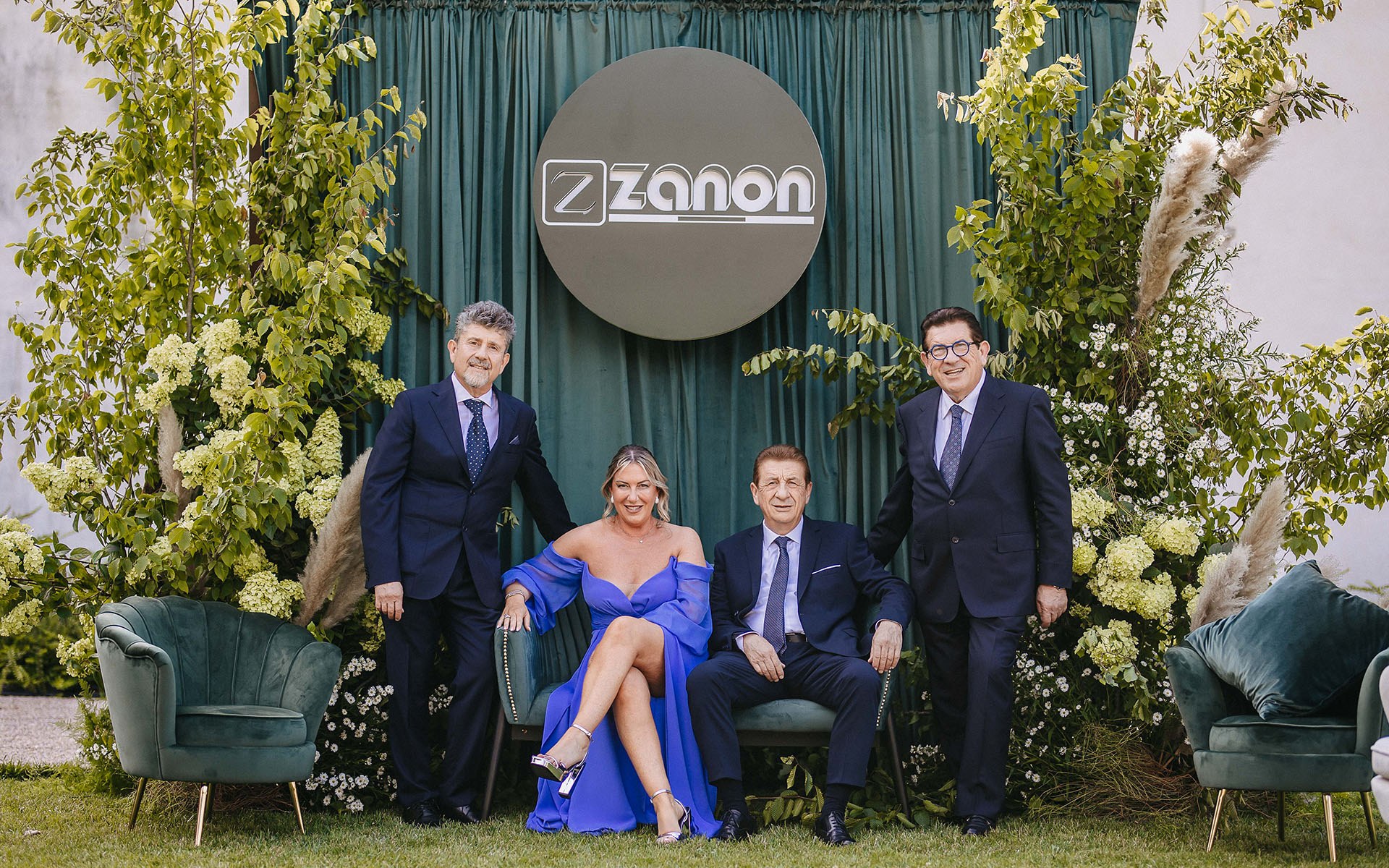 The Zanon brothers (Franco, Paola, Mario and Ivano)