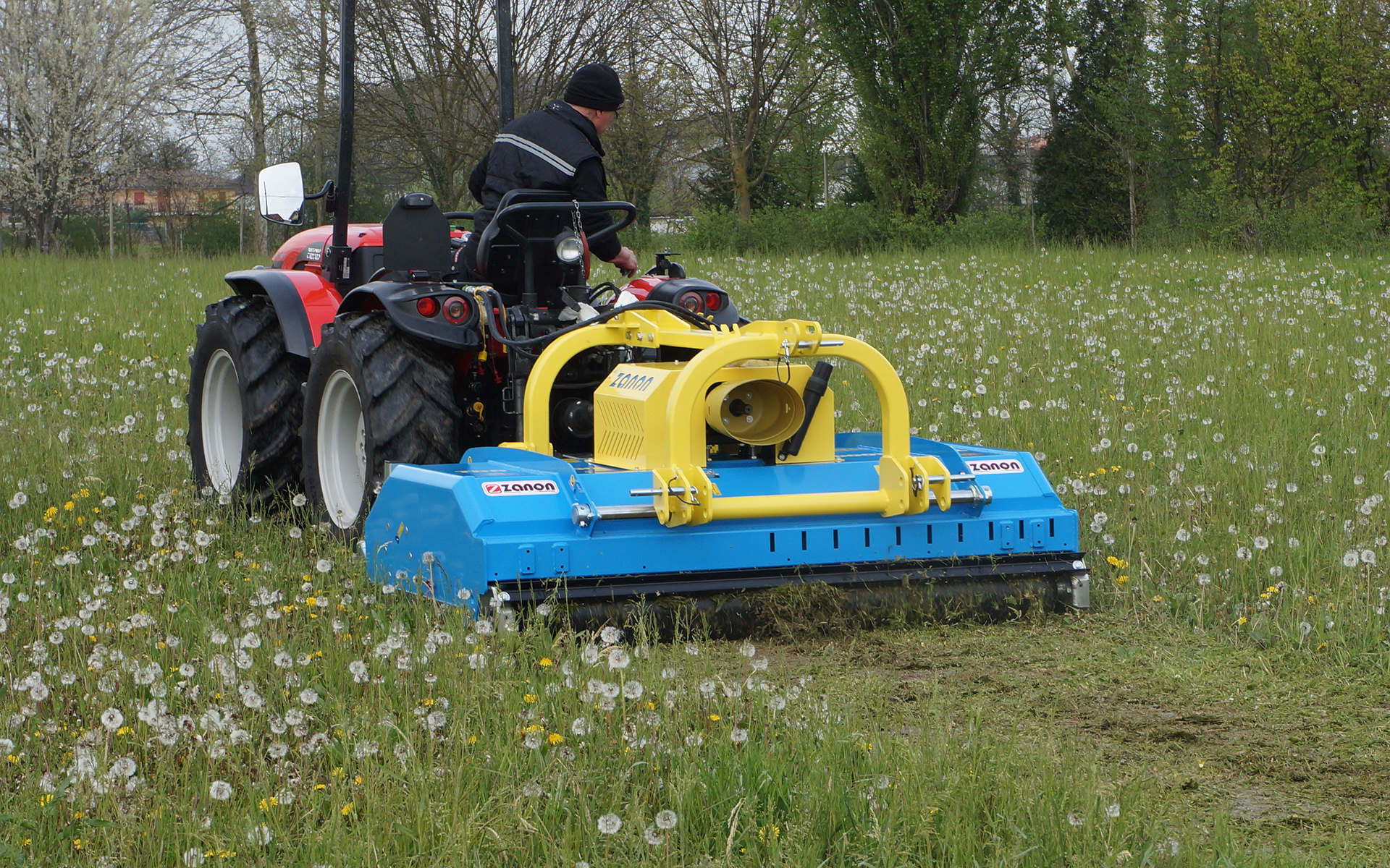 trinciaerba con doppio motore - Zanon