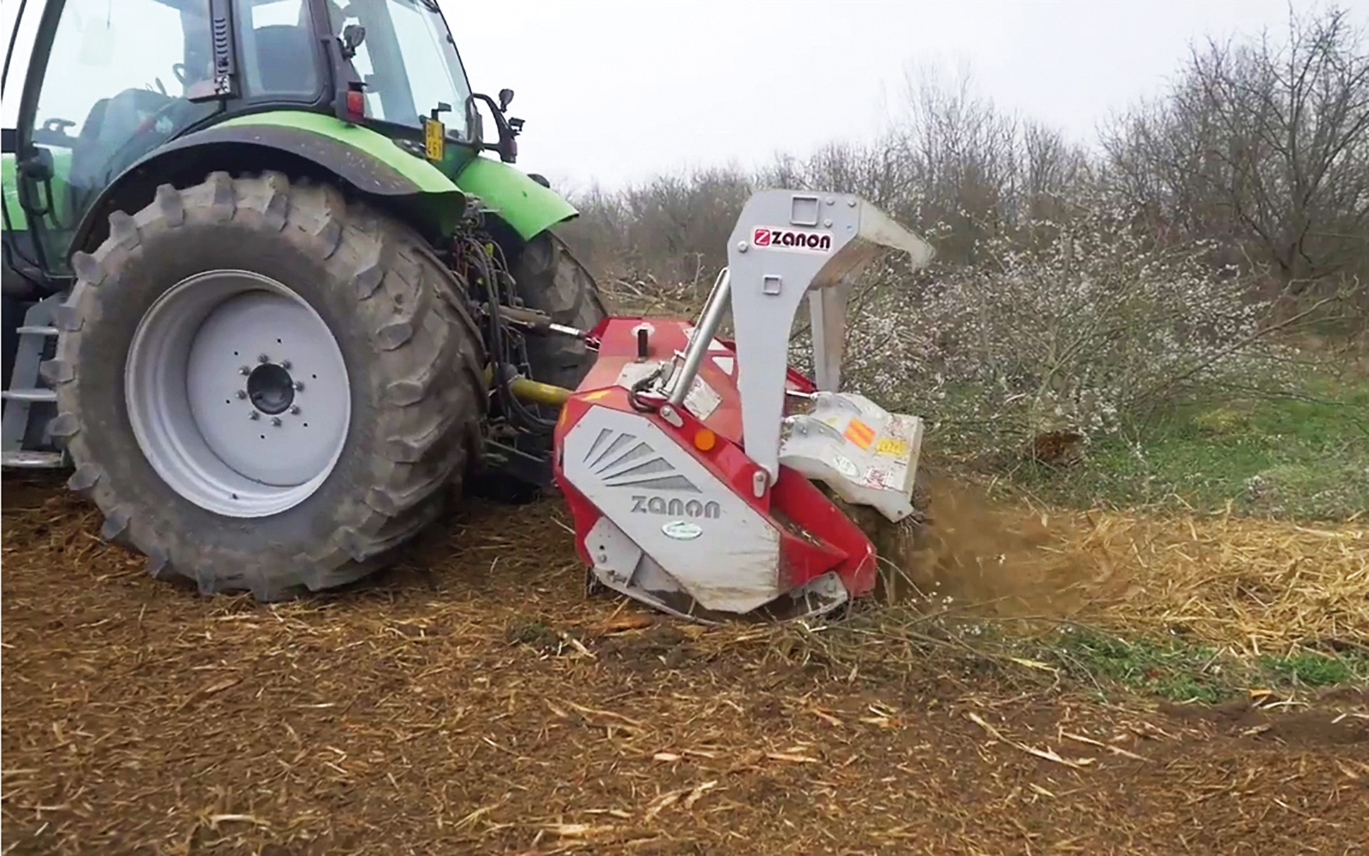 Trinciatrice forestale per trattori da 130-260 HP - Zanon