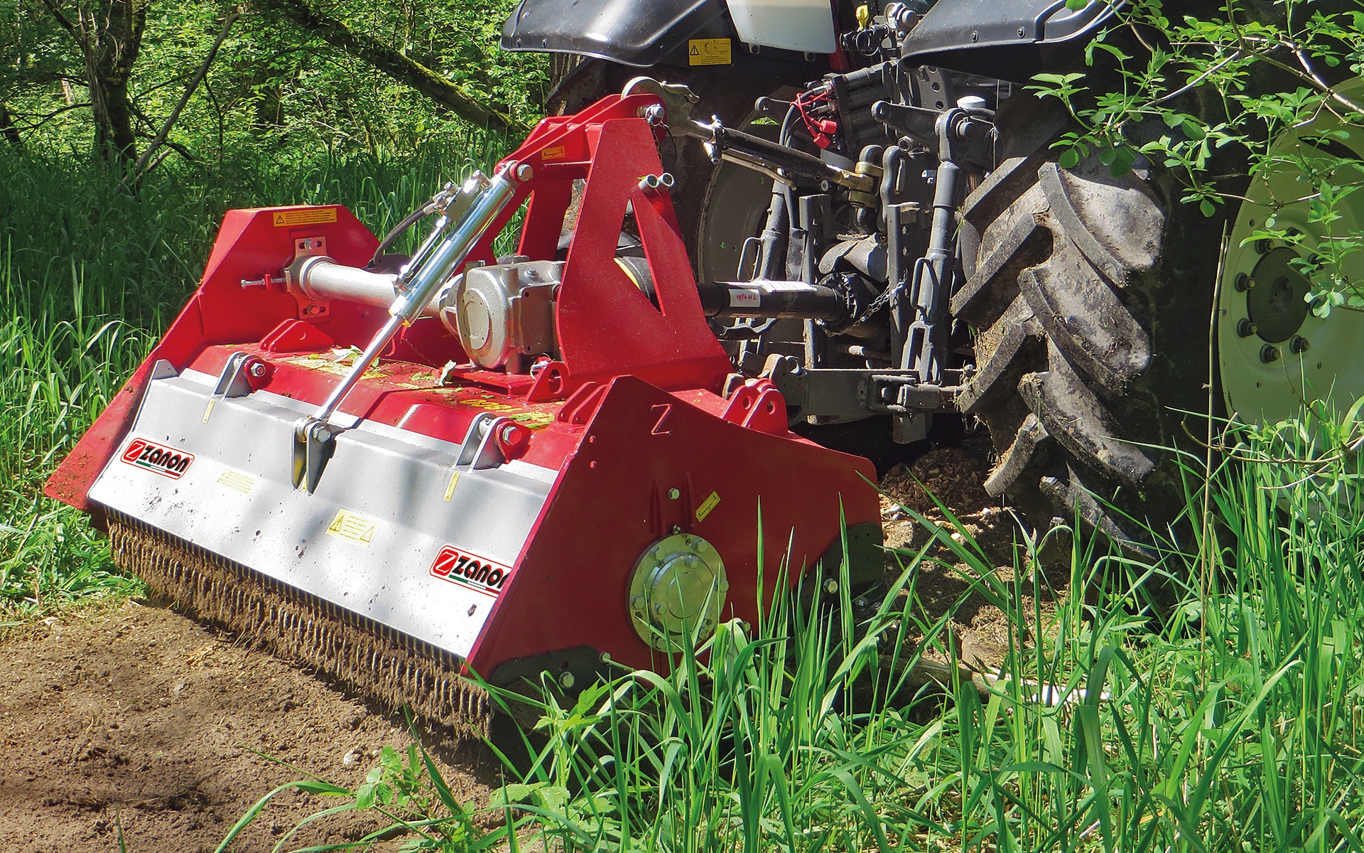 attacco trinciatrice forestale - Zanon