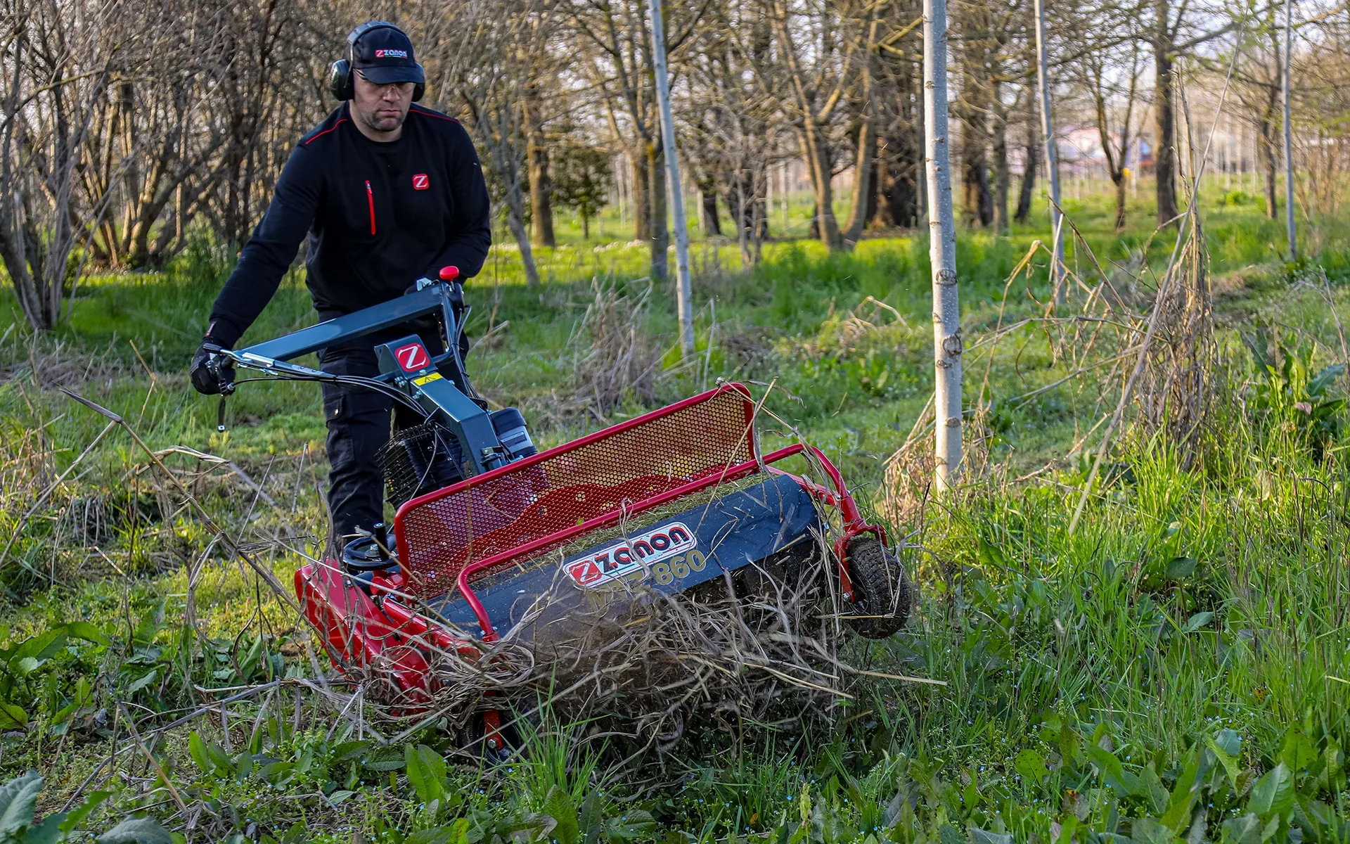 MTZ 860 - Motorised mulcher - Zanon